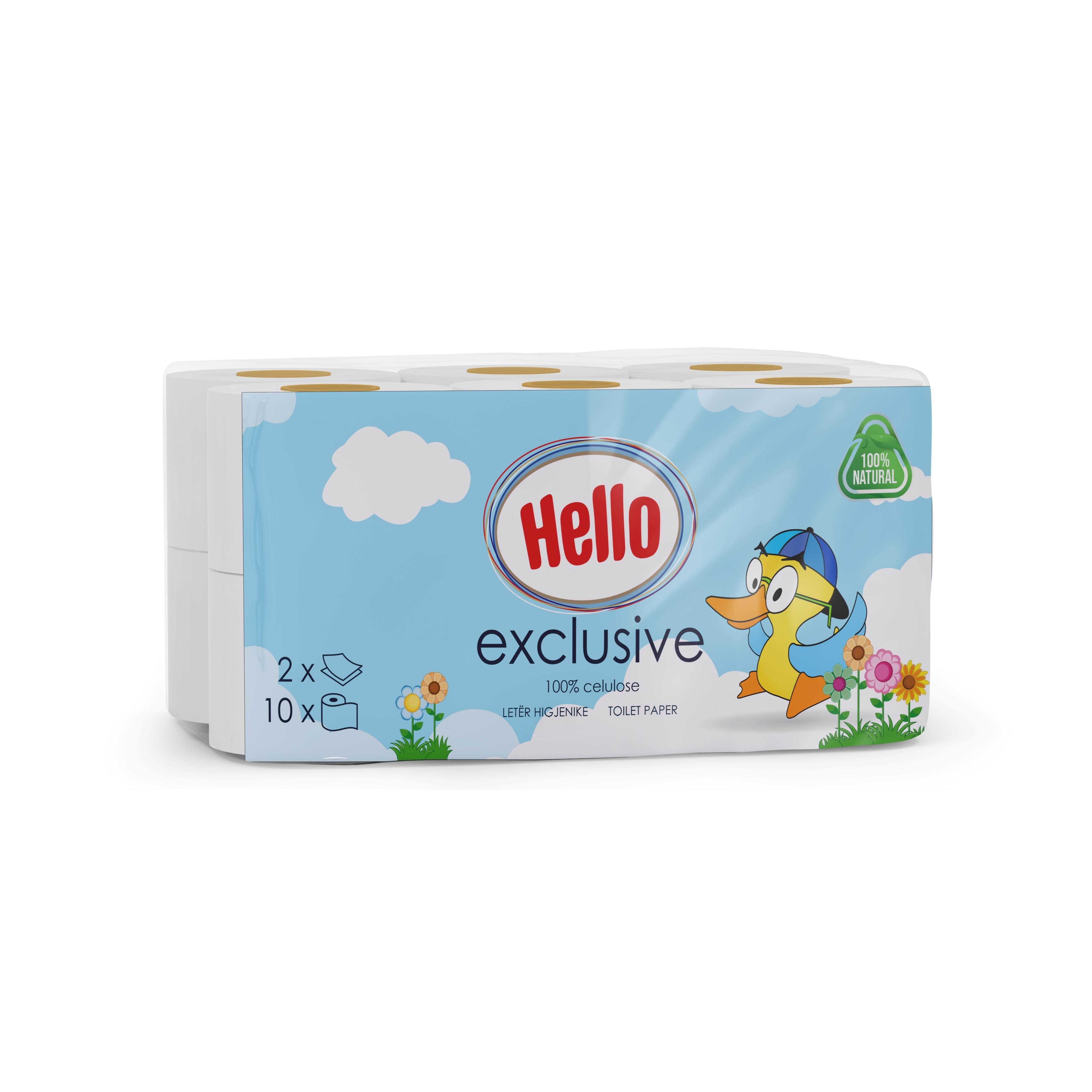 Paraqitja e markës hello exclusive