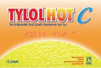 Die Wiedergabe der Marke TYLOLHOT C