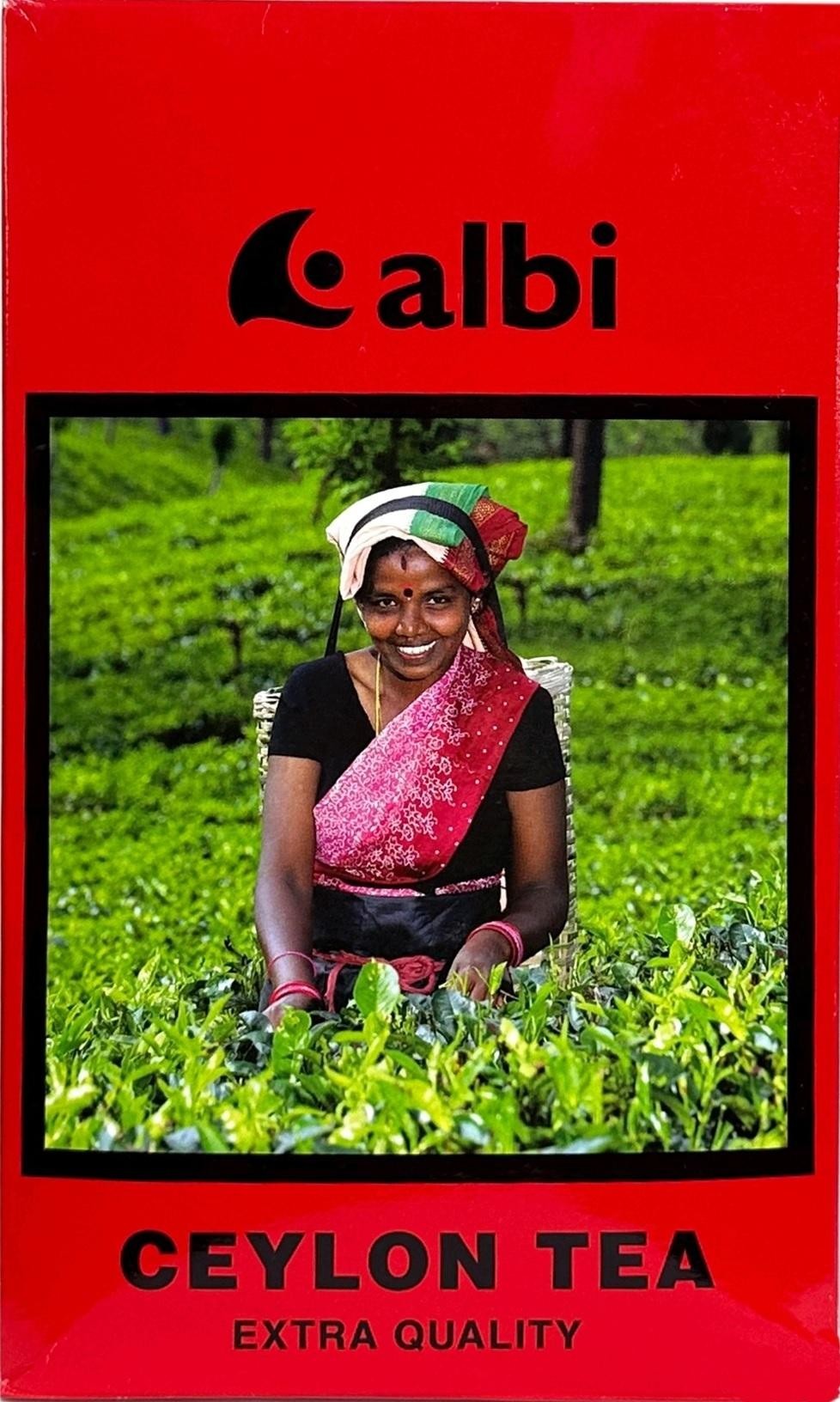 Paraqitja e markës albi CEYLONE TEA