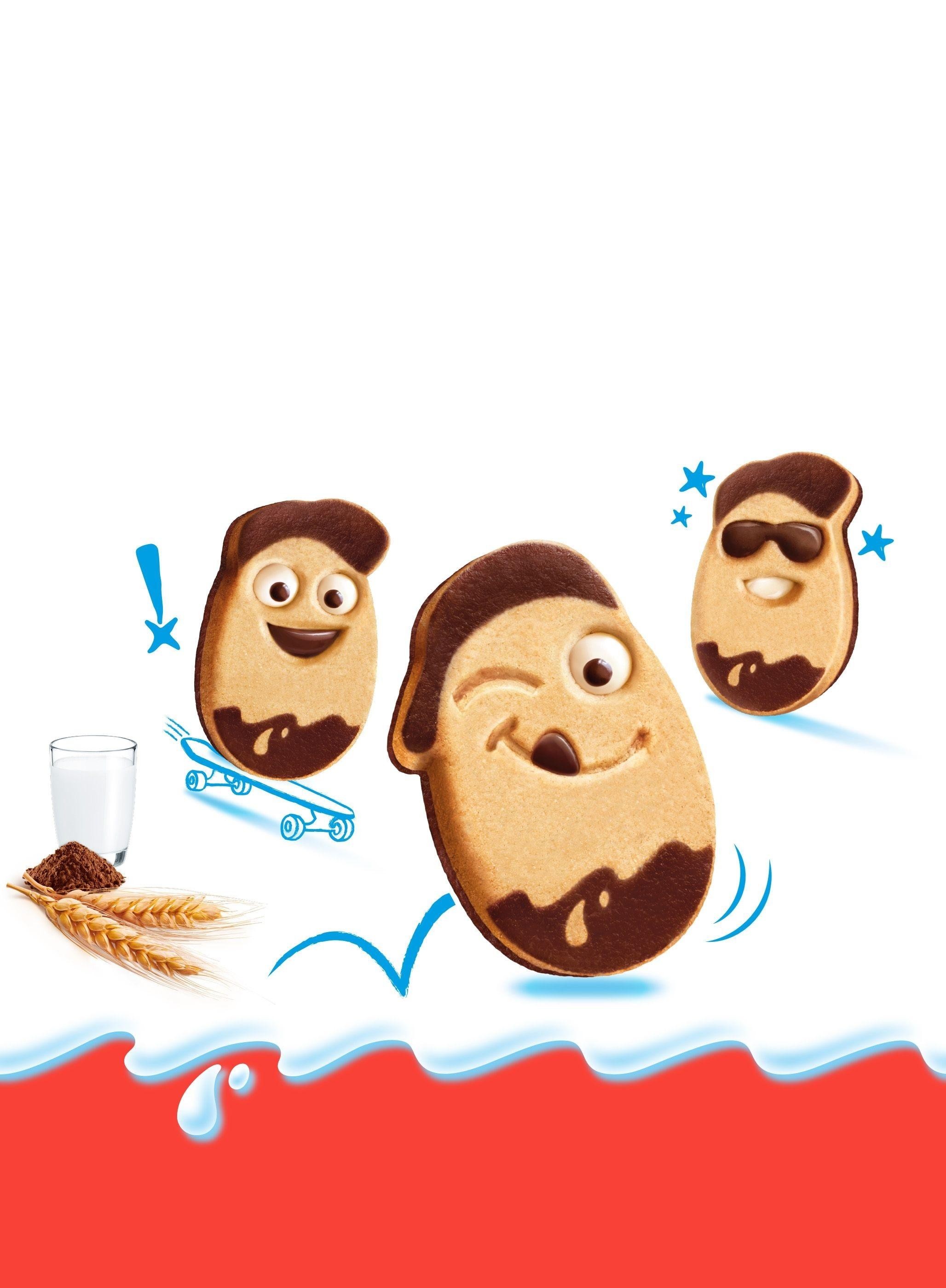Paraqitja e markës biscotti kinderini