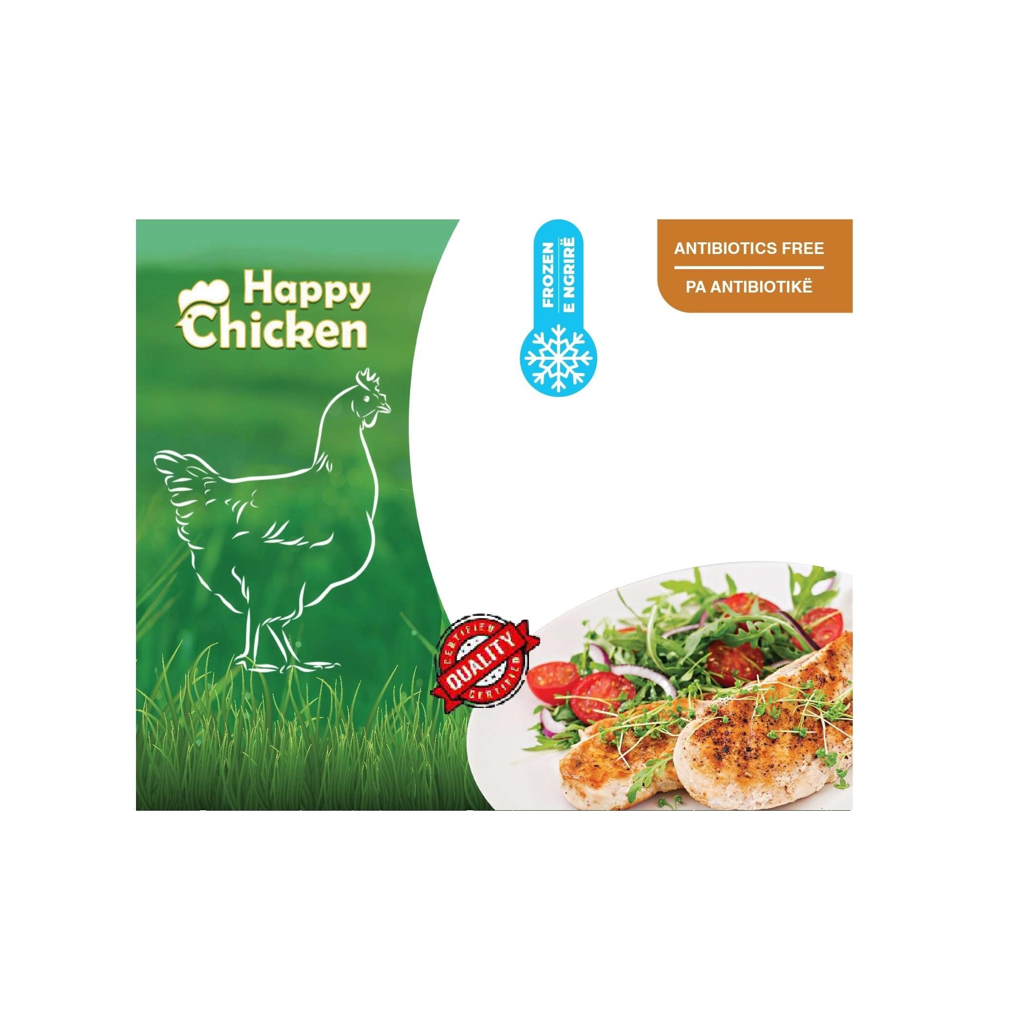 Paraqitja e markës Happy Chicken