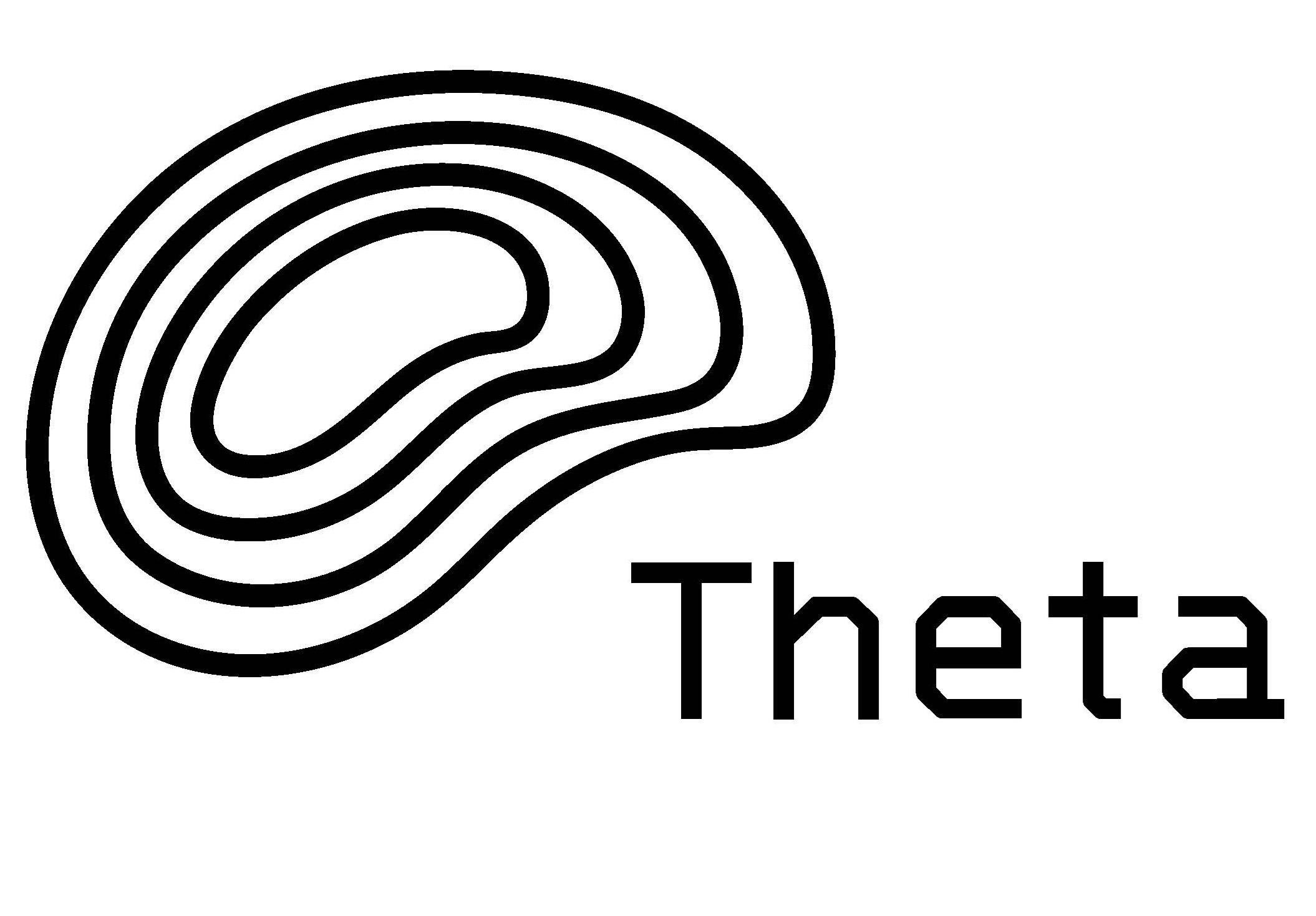 Die Wiedergabe der Marke THETA