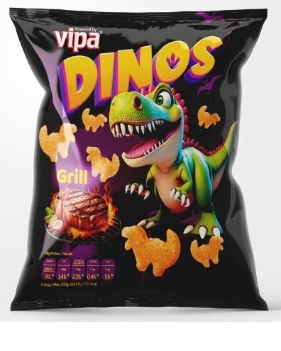 Paraqitja e markës vipa DINOS Grill