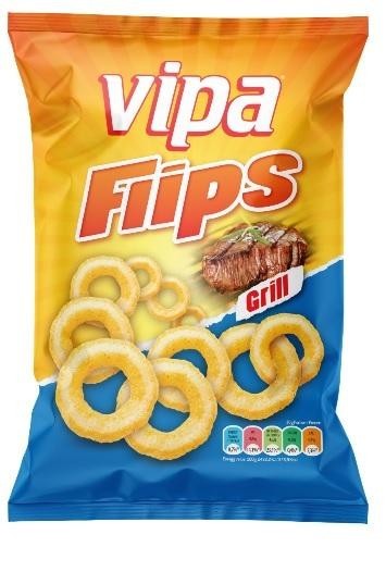 Paraqitja e markës vipa Flips Grill