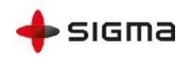 The representation of the trademark sigma