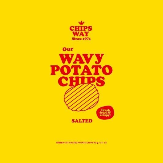 Paraqitja e markës WAVY POTATO CHIPS