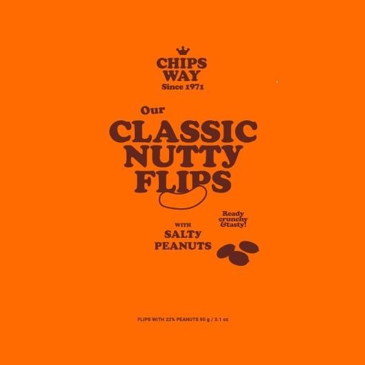 Paraqitja e markës CLASSIC NUTTY FLIPS