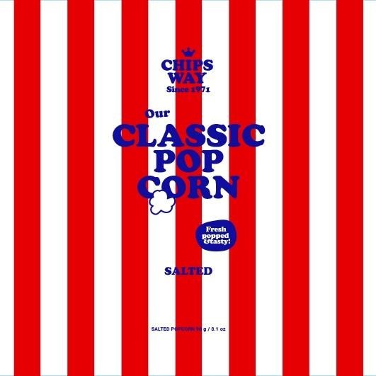 Paraqitja e markës CLASSIC POP CORN
