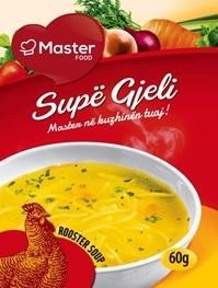 Die Wiedergabe der Marke supe gjeli