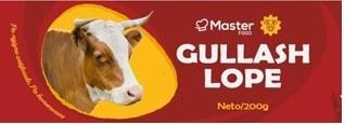 Die Wiedergabe der Marke GULLASH LOPE