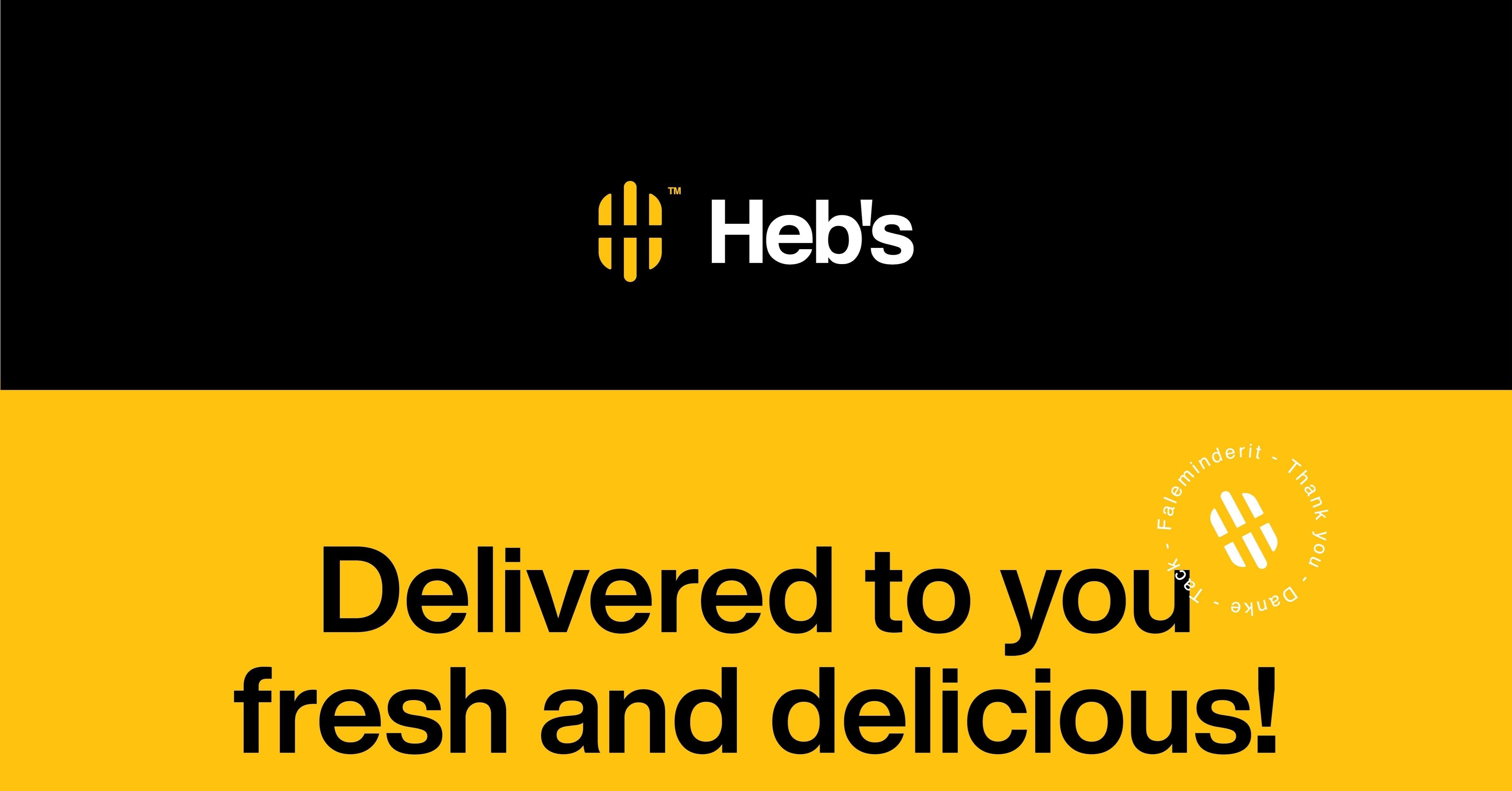 Paraqitja e markës Delivered to you fresh and delicious!