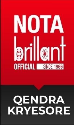 Paraqitja e markës NOTA brillant QENDRA KRYESORE