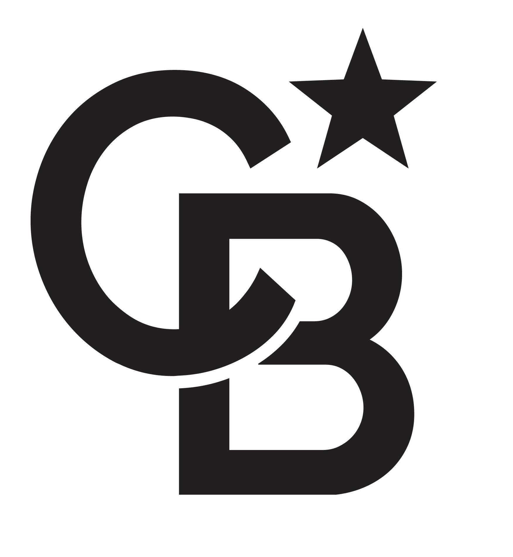 The representation of the trademark CB