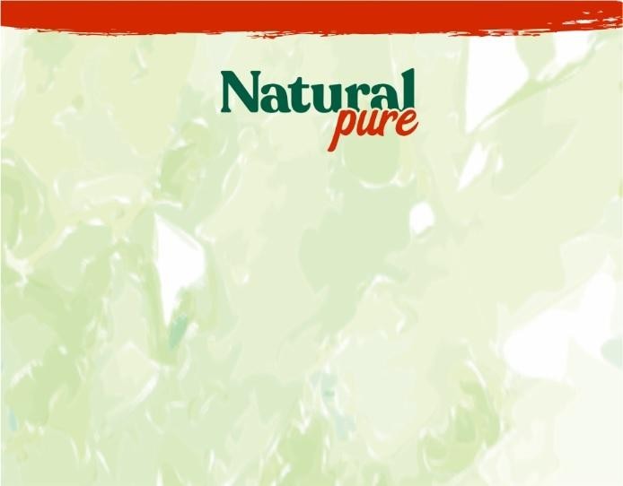 Paraqitja e markës Natural pure