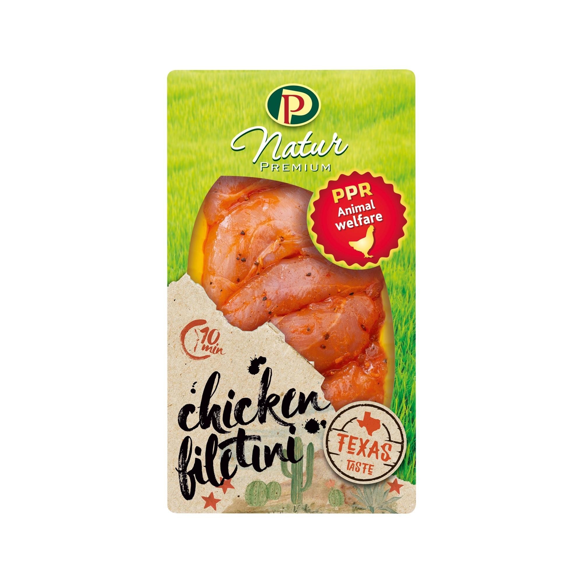 Paraqitja e markës juicy chicken steak