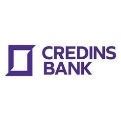 The representation of the trademark CREDINS BANK