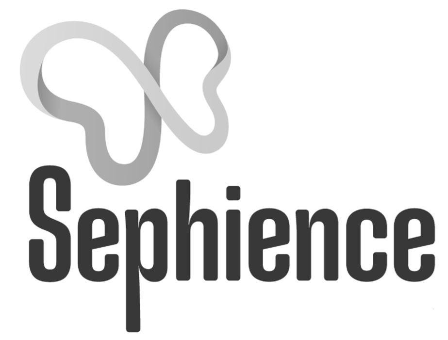 Die Wiedergabe der Marke Sephience