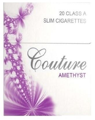 The representation of the trademark Couture Amethyst Slim
