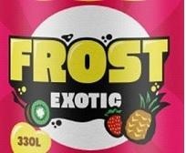 The representation of the trademark FROST EXOTIC
