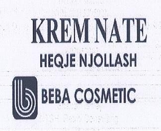 Paraqitja e markës KREM NATE HEQJE NJOLLASH