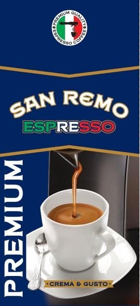 Paraqitja e markës SAN REMO ESPRESSO