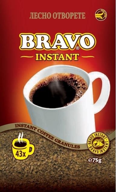 Paraqitja e markës BRAVO INSTANT