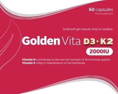 Paraqitja e markës Golden VitaD3+K2