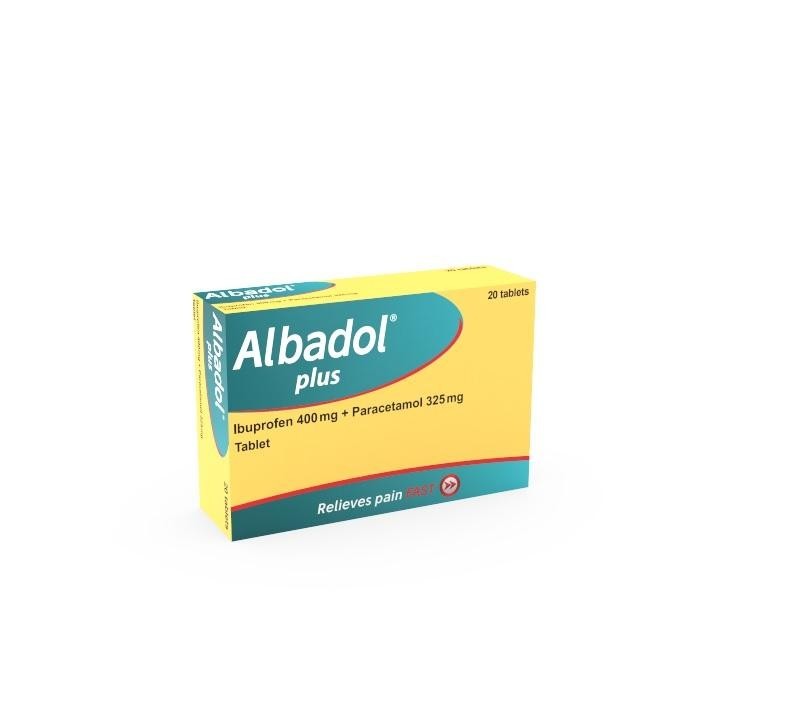 Paraqitja e markës Albadol plus 400mg