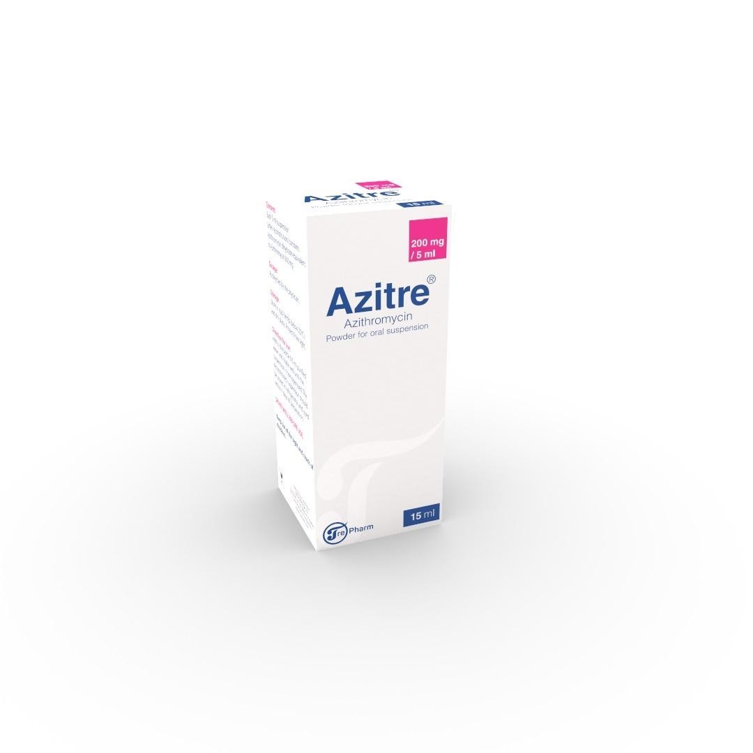Paraqitja e markës Azitre 200mg/5ml