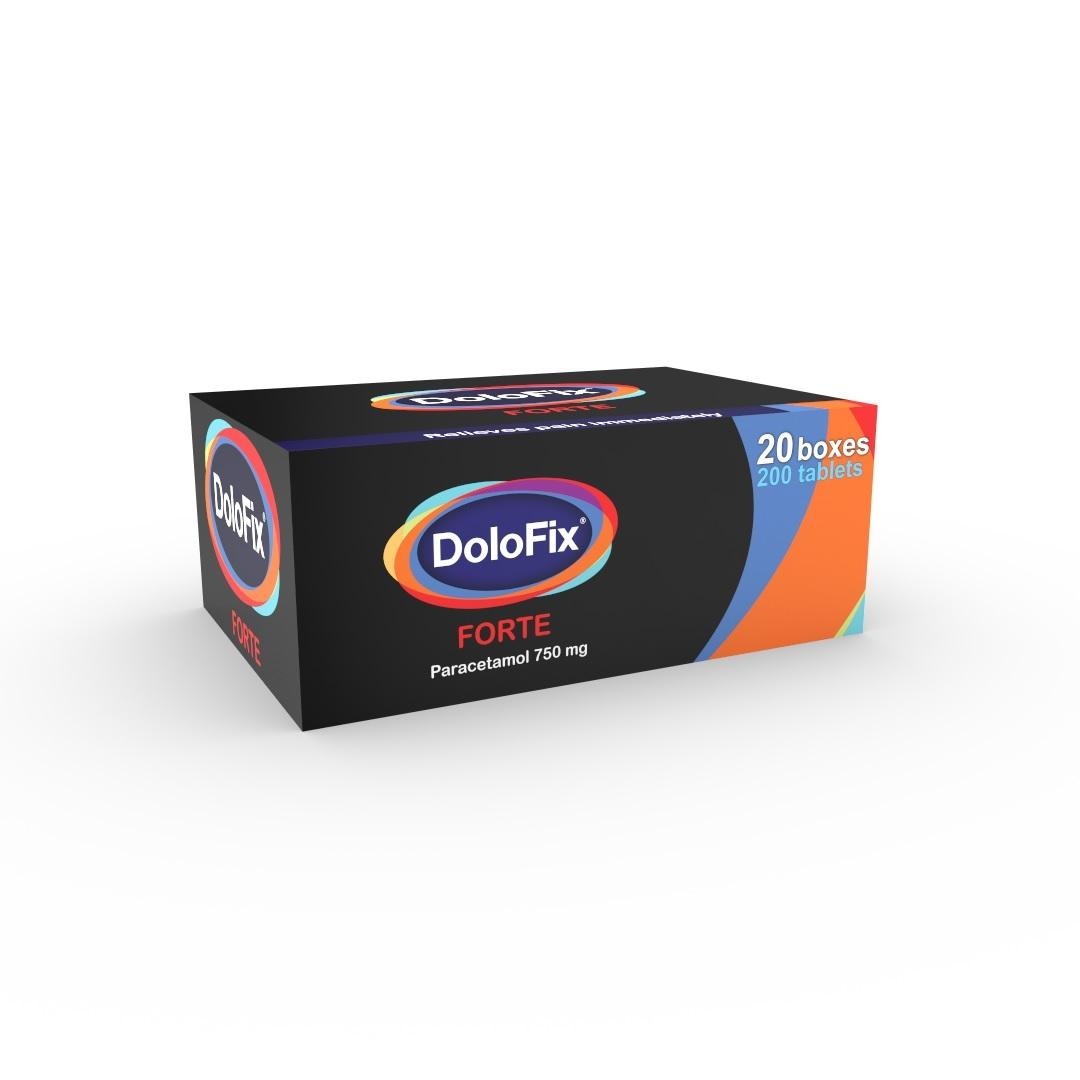 The representation of the trademark DoloFix FORTE 750mg