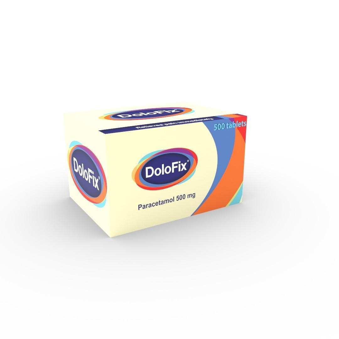 Paraqitja e markës DoloFix Paracetamol 500mg