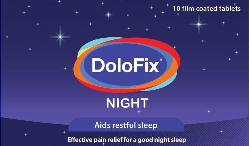 Paraqitja e markës DoloFix NIGHT