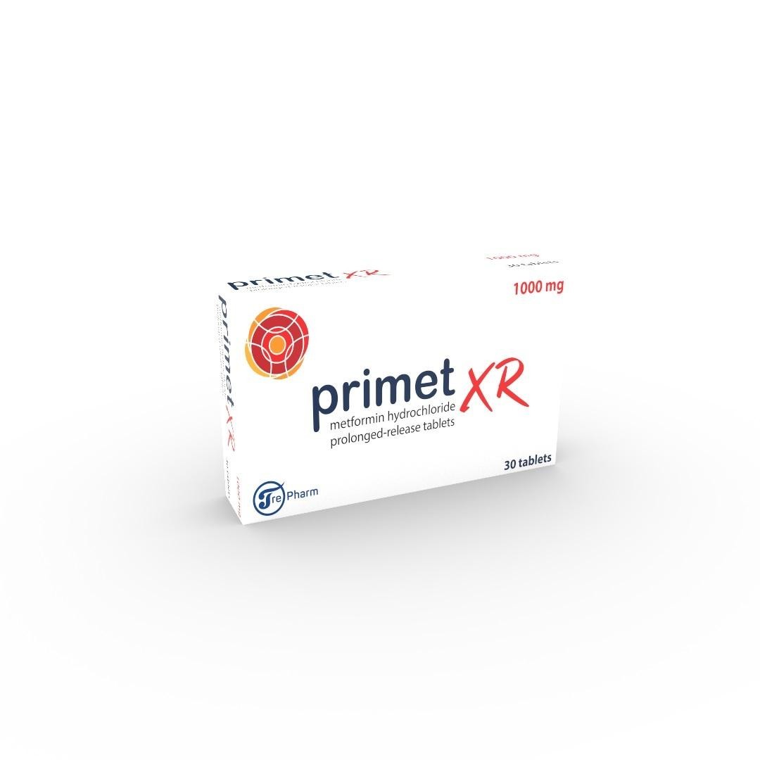 Paraqitja e markës primetXR 1000MG