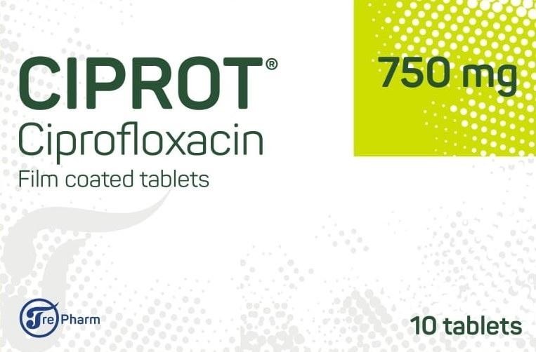 Paraqitja e markës CIPROT 750mg
