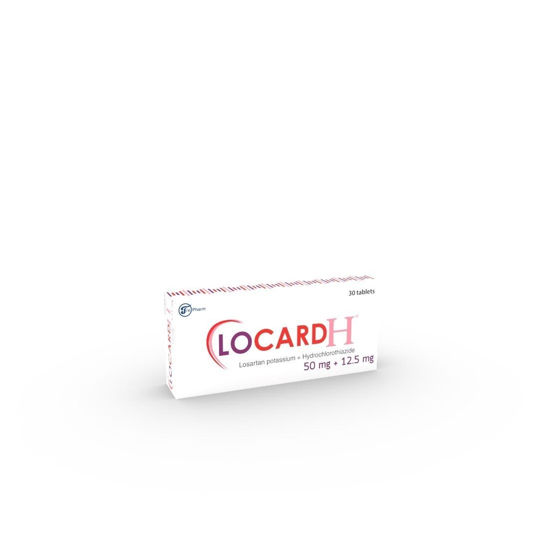 Paraqitja e markës LOCARD H 50mg