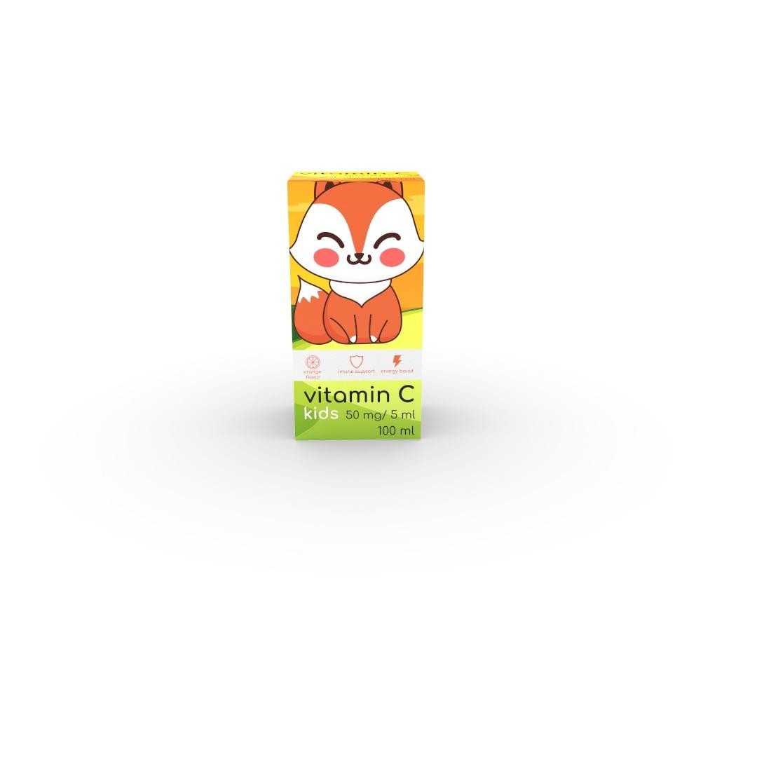 La reproduction de la marque vitamin C 50mg /5ml kids