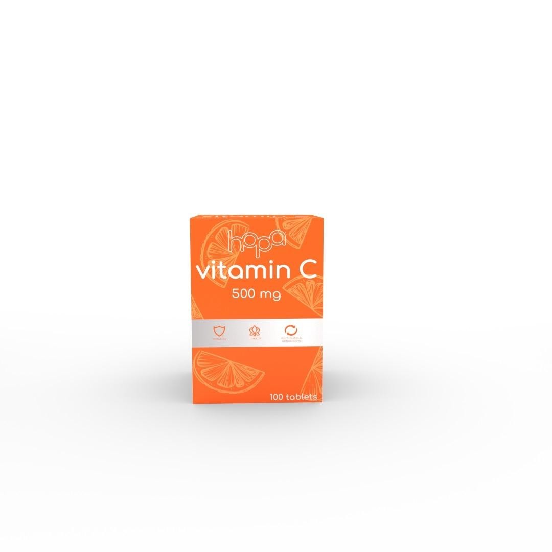 Paraqitja e markës vitamin C 500mg