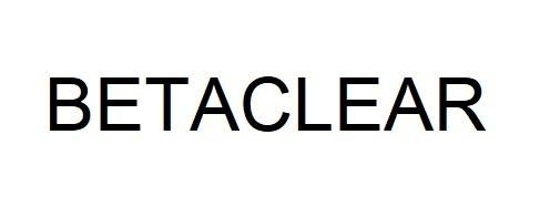 The representation of the trademark BETACLEAR