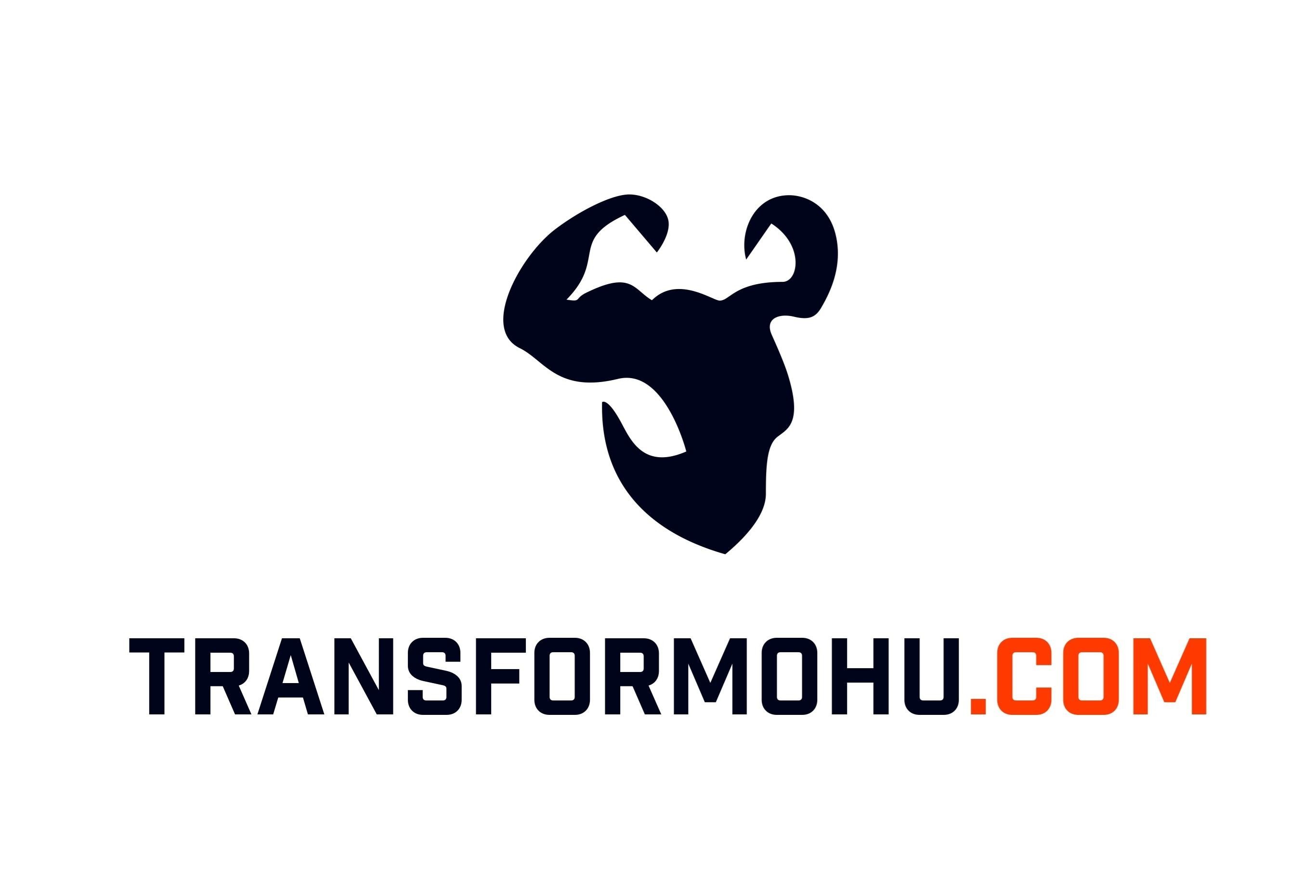 The representation of the trademark TRANSFORMOHU.COM