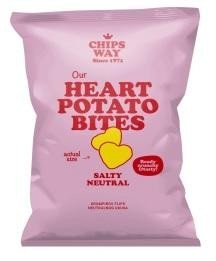 Paraqitja e markës Our HEART POTATO BITES SALT NEUTRAL