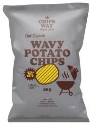 Paraqitja e markës WAVY POTATO CHIPS BBQ