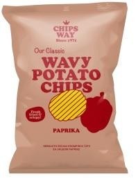 Paraqitja e markës WAVY POTATO CHIPS PAPRIKA