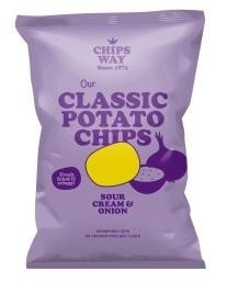 Paraqitja e markës CLASSIC POTATO CHIPS SOUR CREAM&ONION