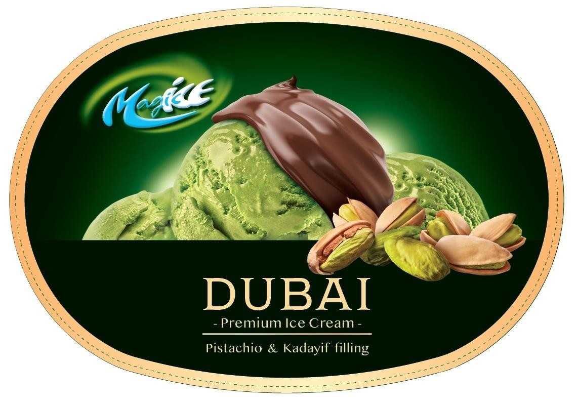 Paraqitja e markës Magic ice DUBAI