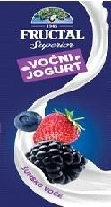 Paraqitja e markës FRUCTAL VOCNI JOGURT