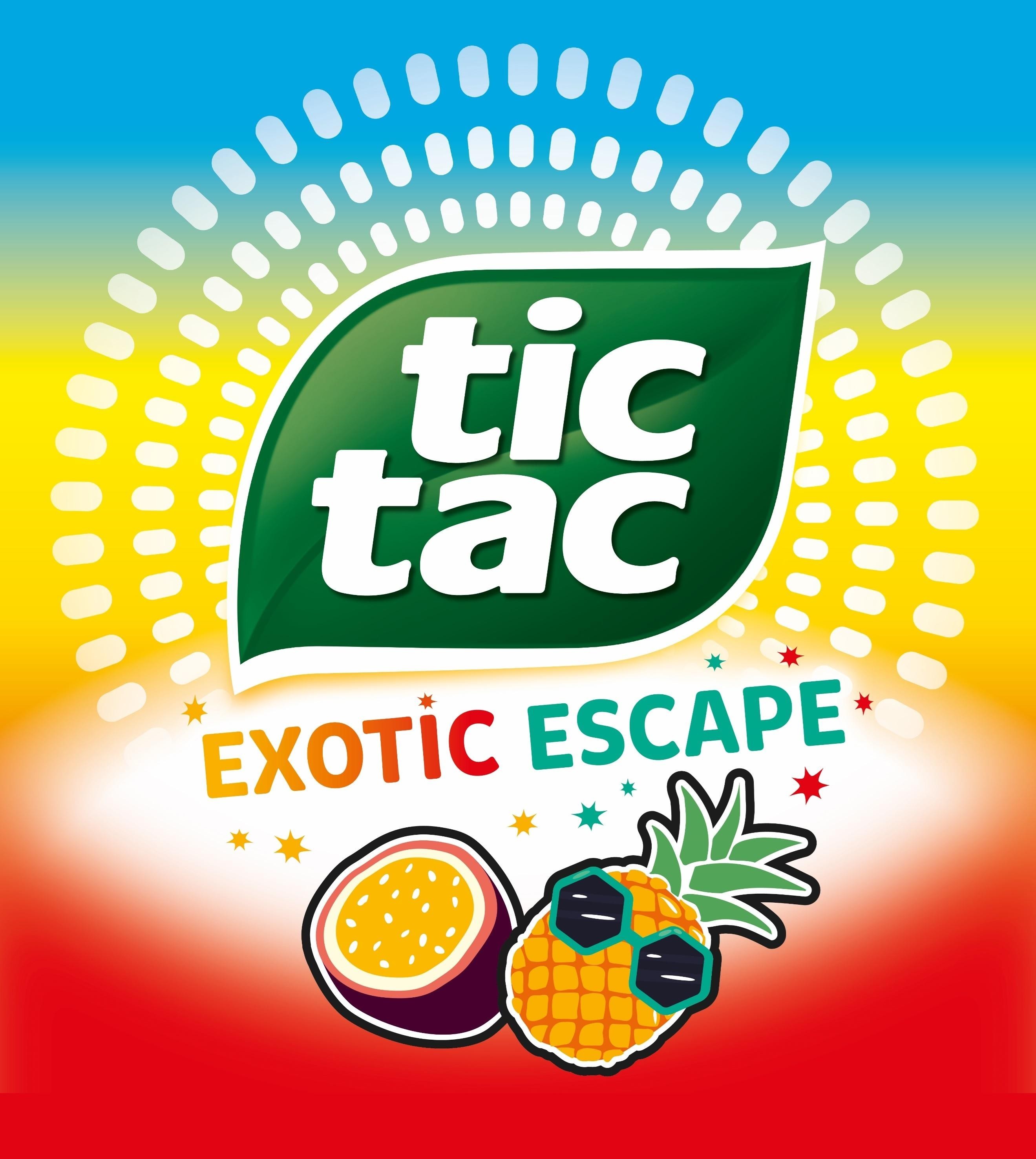 Paraqitja e markës TIC TAC EXOTIC ESCAPE