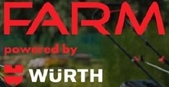 The representation of the trademark FARM powered by WURTH