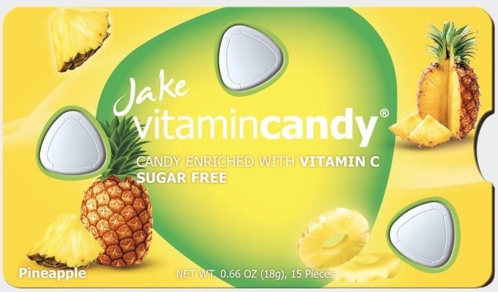 Paraqitja e markës vitamincandy pineapple