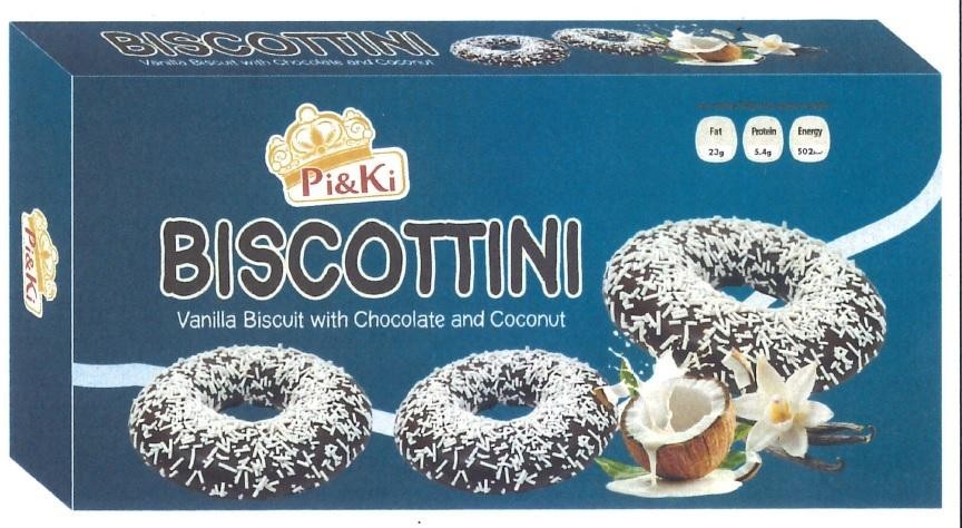 Paraqitja e markës BISCOTTINI
