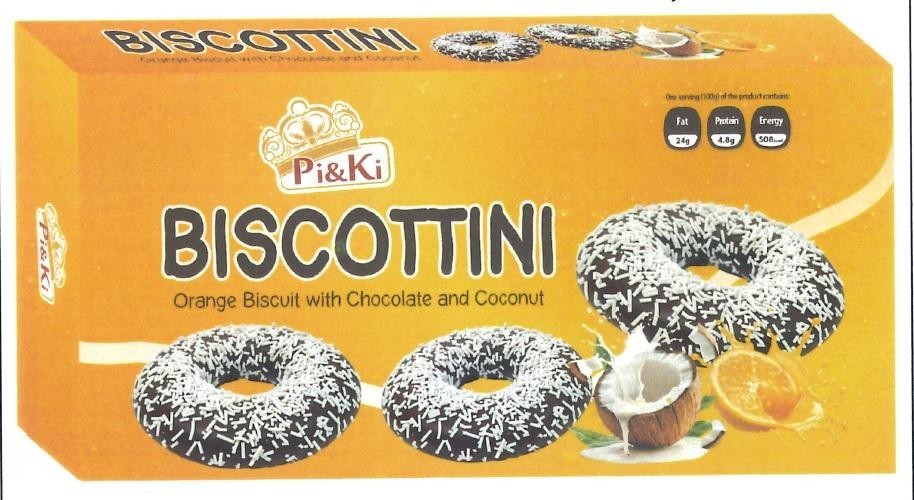 Paraqitja e markës BISCOTTINI